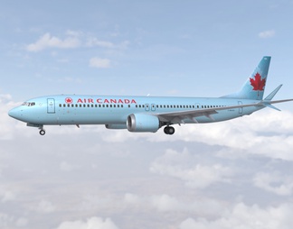 波音737max9客机民航飞机带驾驶室6套涂装