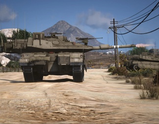 梅卡瓦Mk4M主战坦克