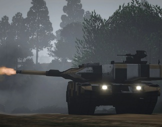 德国豹2PSO坦克车