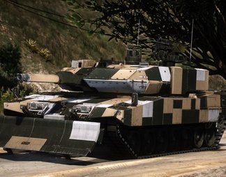 德国豹2PSO坦克车