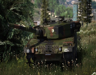 德国豹2A4坦克
