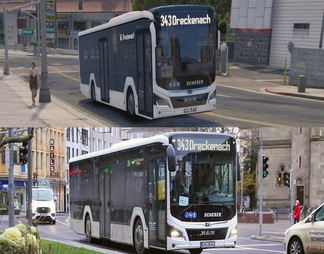曼恩City12E电动客车公交车公共汽车