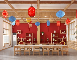 幼儿园陶艺室