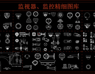 监控 监视器精细图库