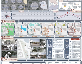 PSD免抠城市公园改造设计展板