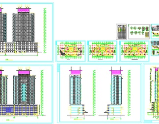 陈家庄商住楼施工图