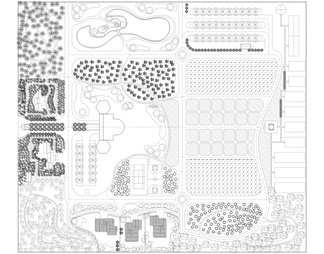 25套乡村生态农庄设计CAD图纸