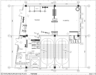 健身房CAD+效果科+SU+PPT方案