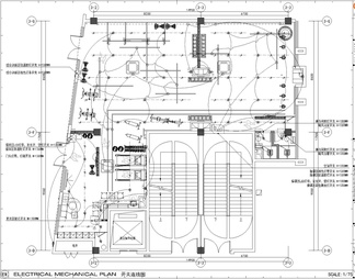 健身房CAD+效果科+SU+PPT方案