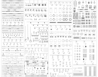 2024年最新超全筒灯射灯磁吸轨道灯CAD图库