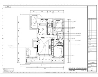 室内设计装修设计水电CAD平面