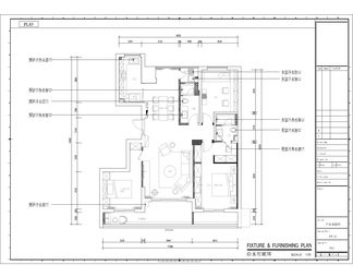 室内设计装修设计水电CAD平面