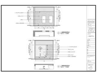 瑜伽馆CAD施工图+效果图