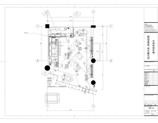 小酒馆-效果图+施工图CAD+电气排水暖通图