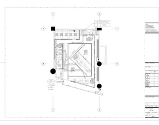 小酒馆-效果图+施工图CAD+电气排水暖通图