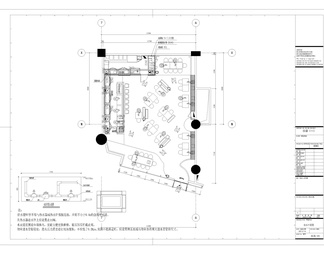 小酒馆-效果图+施工图CAD+电气排水暖通图