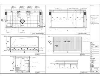 酒吧室CAD施工图+效果图