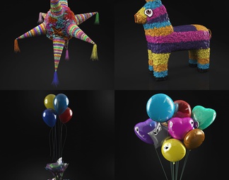 聚会party道具 气球 聚会装饰品