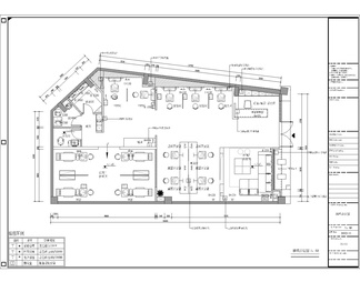 美发厅CAD施工图