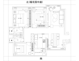 彩平图PSD源文件室内设计家装CAD家具ps分层平面效果图素材