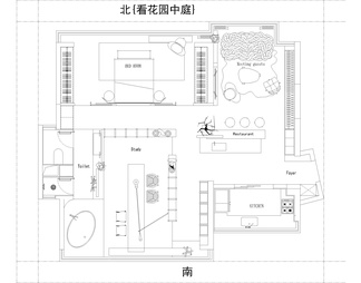 彩平图PSD源文件室内设计家装CAD家具ps分层平面效果图