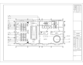 10套会议室CAD平面图