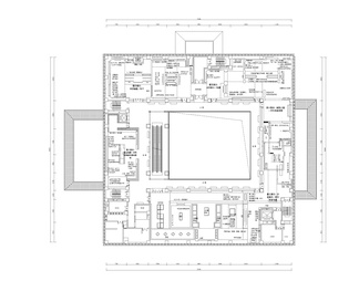 博物馆历史文化展厅科技非遗文化体验馆平面图