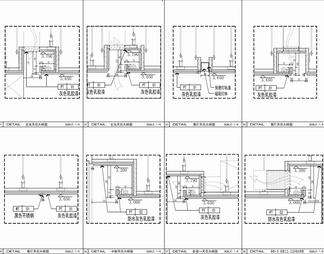 180㎡家装大平层室内施工详图 样板间 私宅 大平层