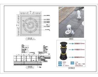 广场旱喷CAD施工图