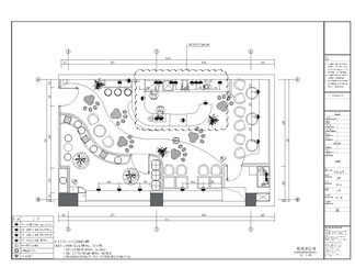 宠物店猫咖CAD施工图