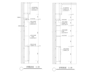 常用木饰面节点图26个