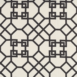 中式网格花纹布