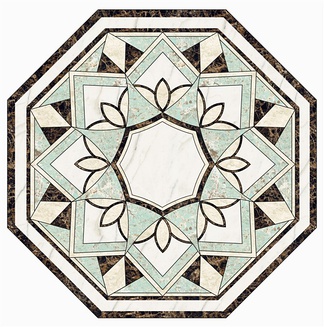 石材拼花绿贴图 石材拼花绿3d贴图 3dmax石材拼花绿贴图下载-青墨3d