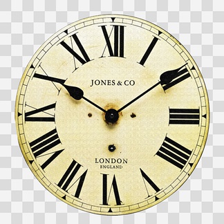 欧美钟表贴图壁画