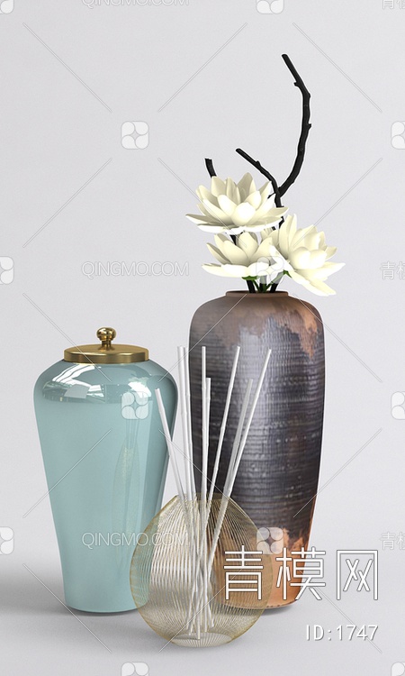 瓷器花瓶组合