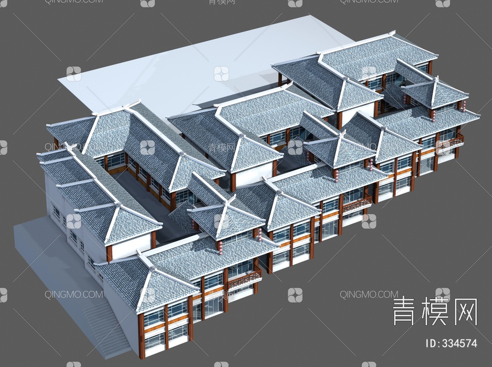 ZKH#古建筑（古建3）古建筑30804 建筑 古建 10