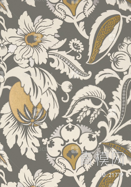 关键字: 特大尺寸灰白棕jpg 花布布艺贴图库 花纹布