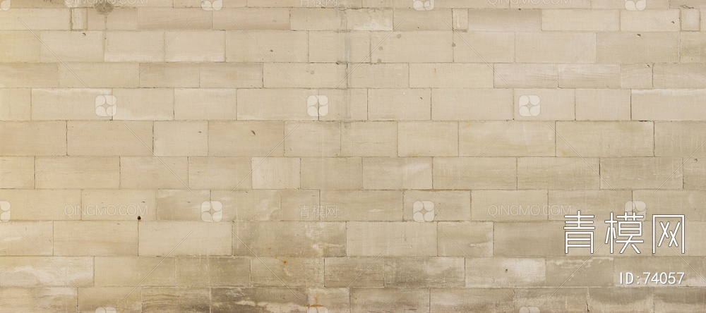 古典类齐整的砖墙贴图 灰黄特大尺寸jpg古典类齐整的砖墙3d贴图下载-