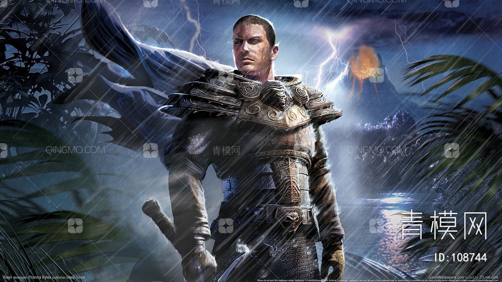 游戏场景贴图 大尺寸灰黑蓝jpg游戏场景3d贴图下载-青墨3d贴图库