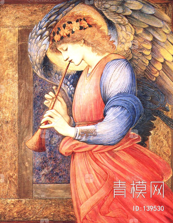 关键字: jpg中尺寸红黄 西方人物挂画贴图库 壁画