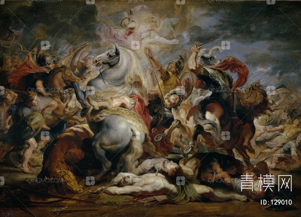 关键字: 特大尺寸灰黑棕黄jpg 西方人物挂画贴图库 鲁本斯