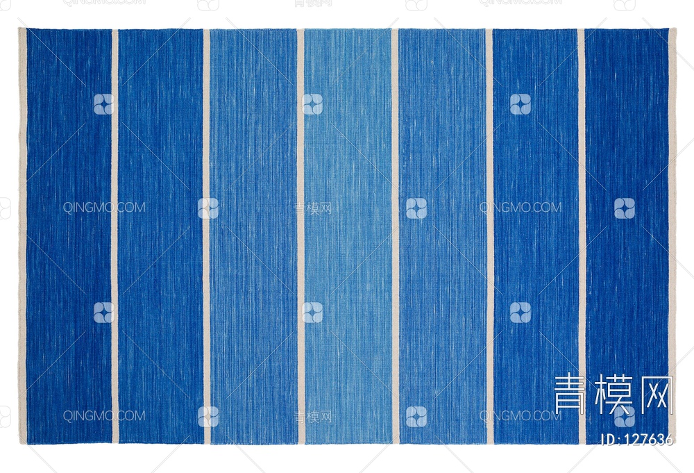条纹地毯贴图 白蓝jpg特大尺寸条纹地毯3d贴图下载
