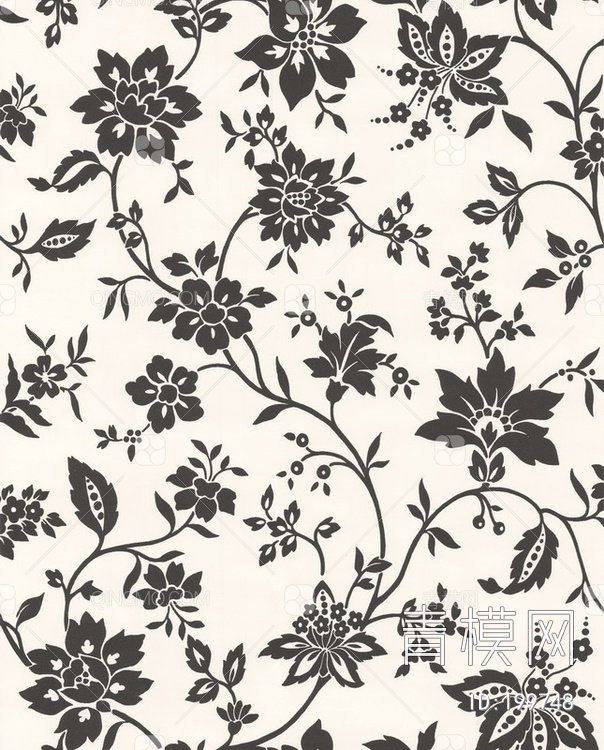 关键字: 灰白棕中尺寸jpg 花纹墙纸贴图库 植物图案壁纸