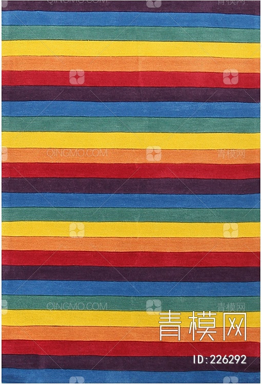 条纹地毯贴图 蓝红黄jpg大尺寸条纹地毯3d贴图下载-青墨3d贴图库