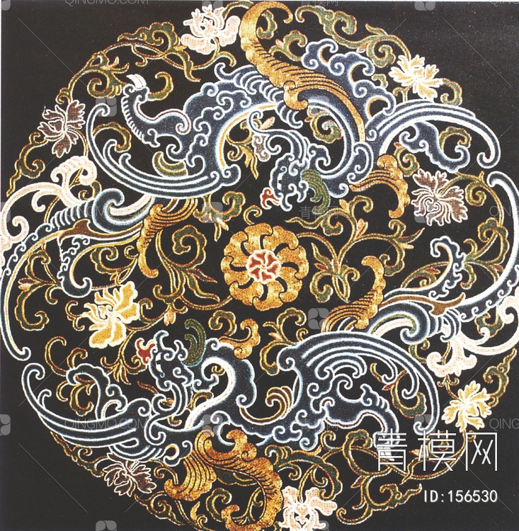 关键字: 大尺寸灰棕黄jpg 东方元素布艺贴图库 中国风图案素材