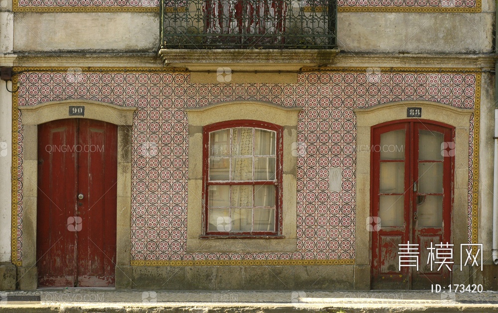 关键字: jpg棕黄特大尺寸 旧房子建筑立面贴图库 旧房子建筑