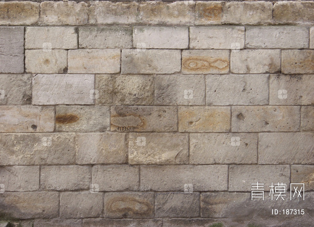 古典类砖墙贴图 特大尺寸jpg灰棕黄古典类砖墙3d贴图下载-青墨3d贴图