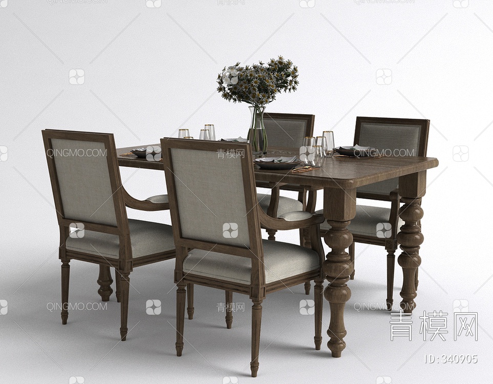 餐具餐桌椅组合