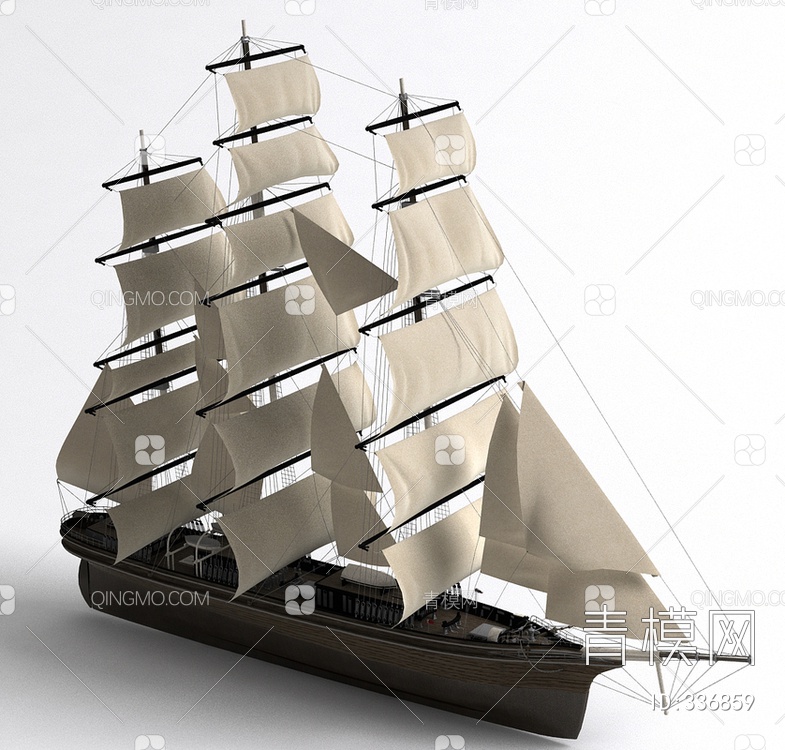 帆船模型摆件