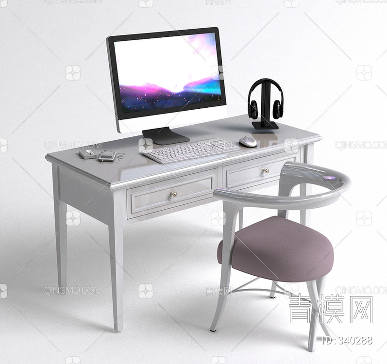 简美电脑桌